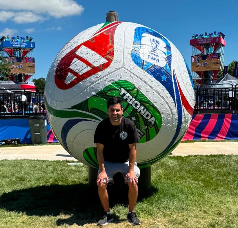 Desde Marcos Juárez al Mundial: Martín Álvarez cumple el sueño de ver a Messi en Kansas