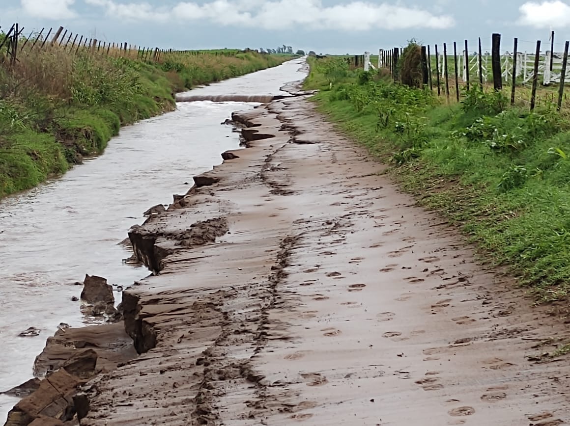 "Los caminos rurales no están en condiciones de soportar estos fenómenos naturales extremos", alertan desde los Consorcios camineros de la provincia