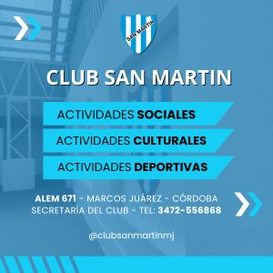 Publicidad de Club San Martín