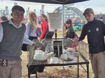 “Un año más, diciendo presente”: el IPEA 209 mostró con orgullo el trabajo de sus alumnos en Agroactiva
