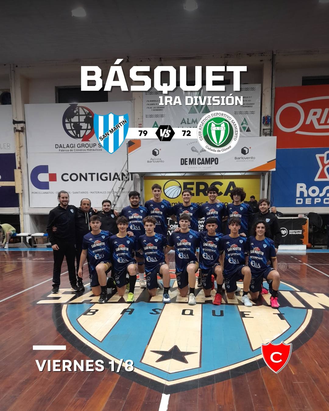 Debut soñado para el Gaucho con los pibes en el Torneo Clausura