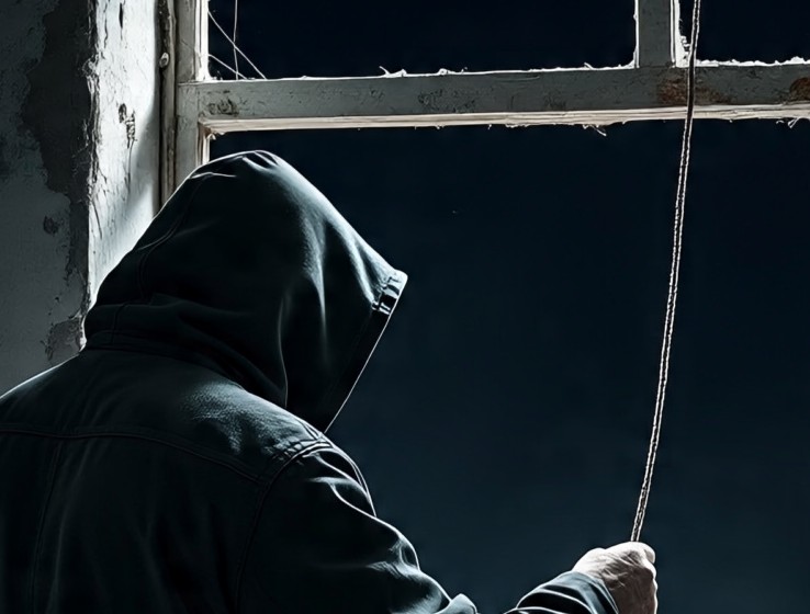 El sistema de alarmas permitió detectar un robo en proceso y alertar al propietario