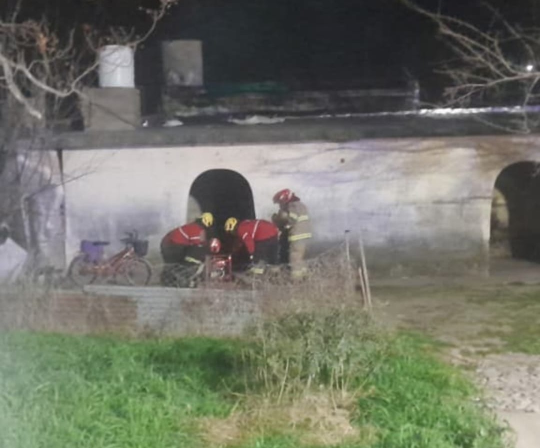 Incendio de vivienda en calle Deán Funes al 300