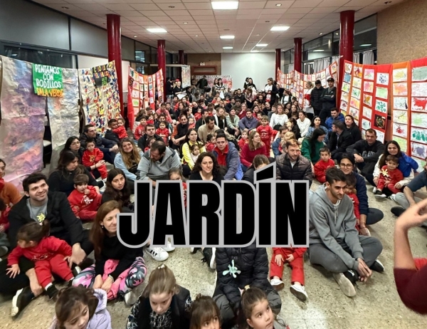Muestra de Arte “Familias a Crear” en el Jardín de Argentino