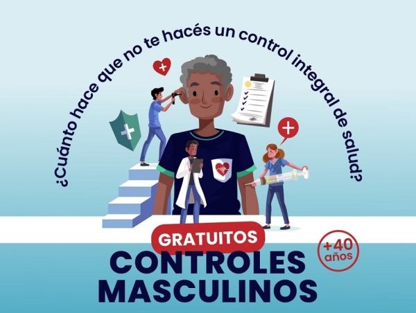 Prevenir también es cosa de hombres”: gran respuesta al circuito de salud en Marcos Juárez