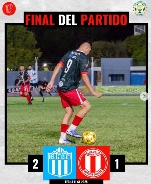 Argentino cayó en Monte Buey pero sigue siendo el líder; Leones descendió y resta una fecha para definir el segundo descenso