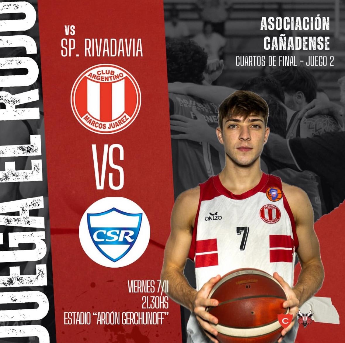 Argentino hace historia: quebró el invicto del líder y sueña con las semifinales esta noche en Marcos Juárez