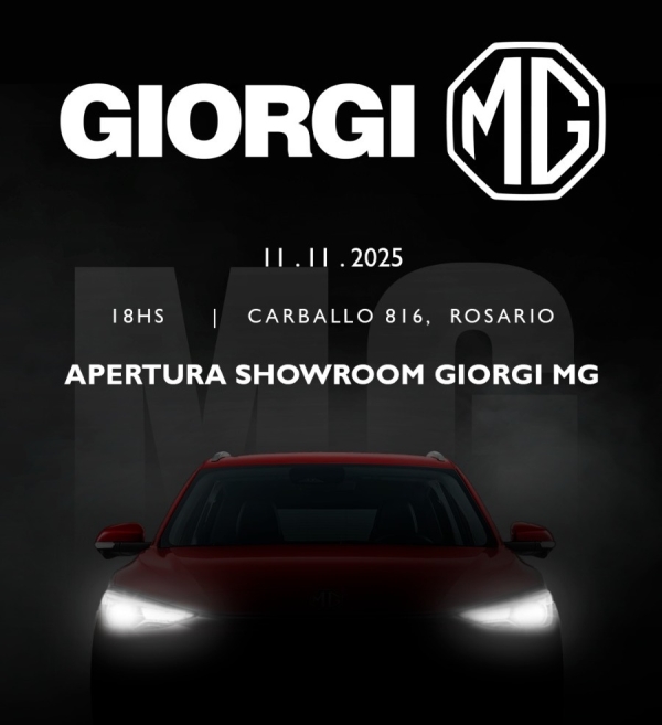 MG Motor desembarca mañana en Rosario de la mano de Giorgi Automotores