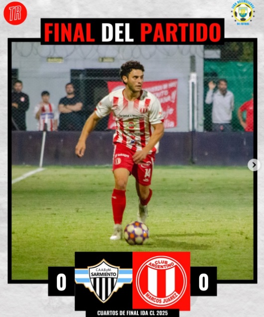 Sarmiento y Argentino no se sacaron diferencias en un duelo muy cerrado en Leones