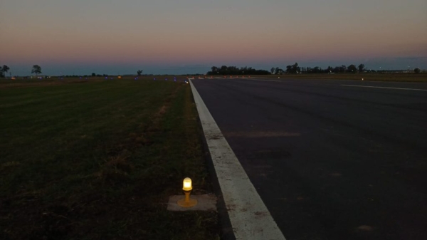 Bodello denunció el robo de transformadores y cables lo que dejó inoperativo el sistema de luces de la pista del Aeródromo