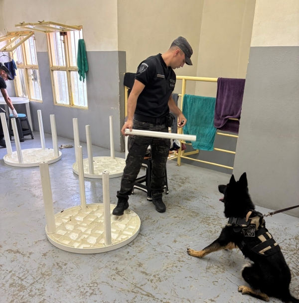 Operativo judicial en la cárcel de Villa María: secuestran drogas y celulares