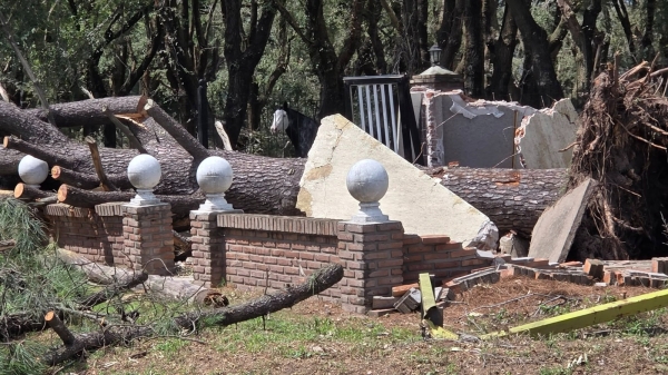 Temporal histórico en el sur departamental: Hernán Passerini y las tareas de asistencia y reconstrucción