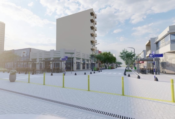 Refacción integral del centro en Marcos Juárez:“un antes y un después” en la ciudad