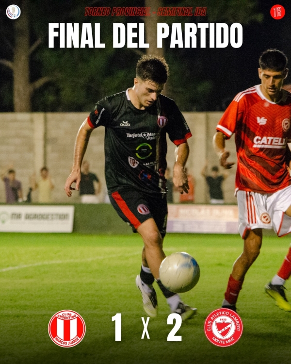 Provincial de Clubes: Argentino cayó ante Lambert en la ida de semifinales