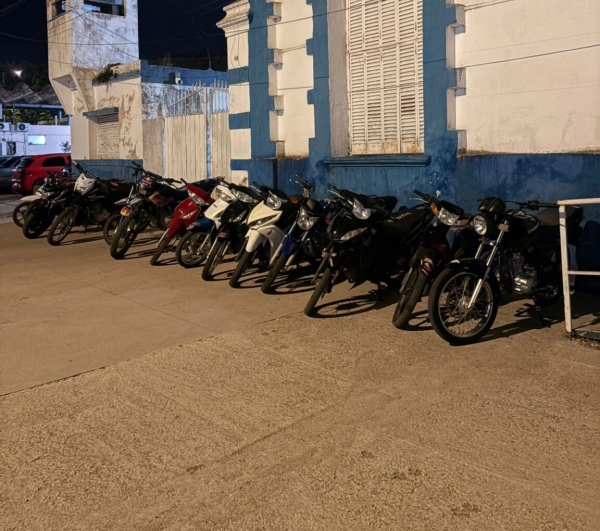 Último plazo para reclamar Motocicletas secuestradas