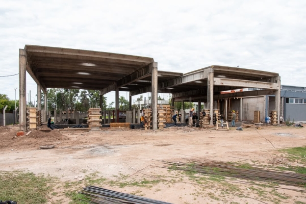 Recta final para la obra del Polo Educativo de Marcos Juárez