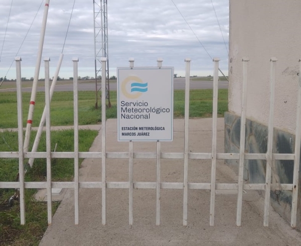 Marcos Juárez sufre una enorme afectación por el recorte de personal en el Servicio Metereológico 