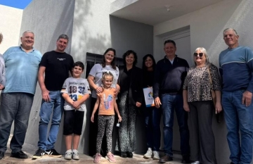 Se entregó la vivienda 255 del programa PROMUVI