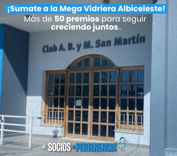 Club San Martín impulsa la campaña 