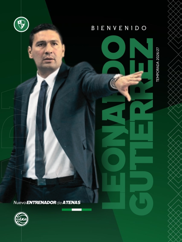 Atenas apuesta a su identidad: el marcosjuarense Leo Gutiérrez será el nuevo entrenador del Griego