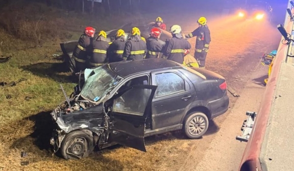Choque múltiple sobre Ruta 9: Una víctima fatal y siete heridos, uno de ellos en estado grave