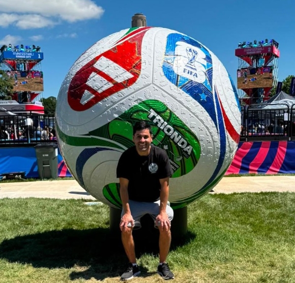 Desde Marcos Juárez al Mundial: Martín Álvarez cumple el sueño de ver a Messi en Kansas