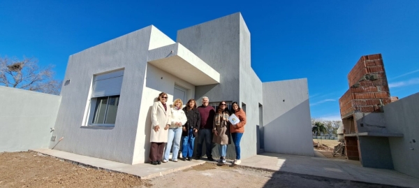 PROMUVI entregó la vivienda 258 en Marcos  Juárez