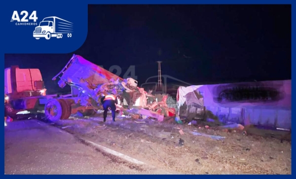 Falleció un camionero marcosjuarense en un trágico choque sobre la Ruta Nacional 34
