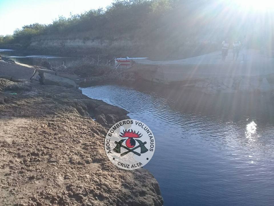 Buscan a un obrero del terraplen que desapareció ayer mientras trabajaban con otros dos compañeros