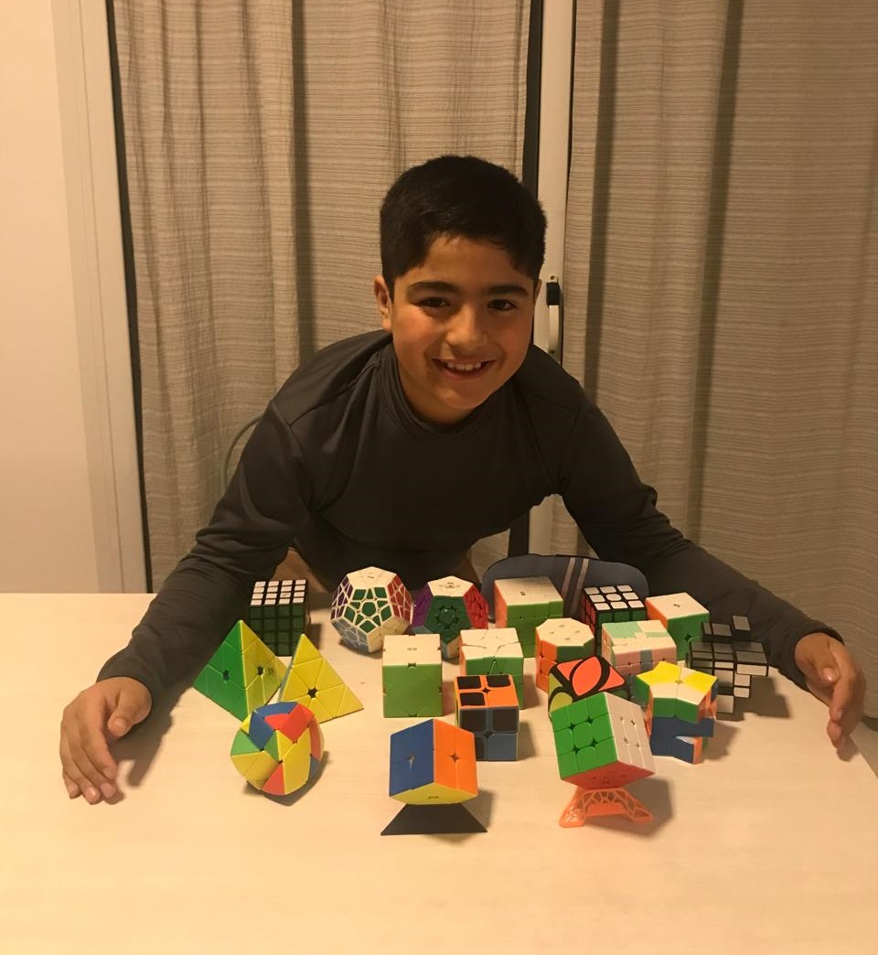 Lautaro: Empecé el cubo Rubik como un juego y ahora me apasiona la competencia