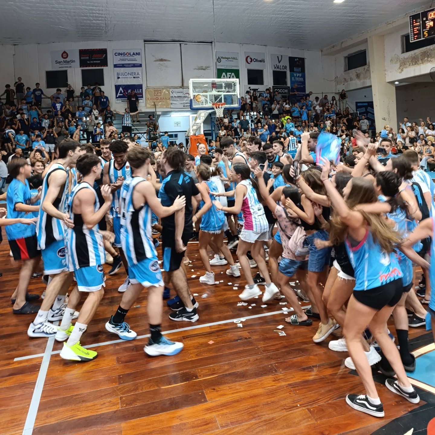San Martín es el campeón de la Copa Ciudad Marcos Juárez de básquet 2025