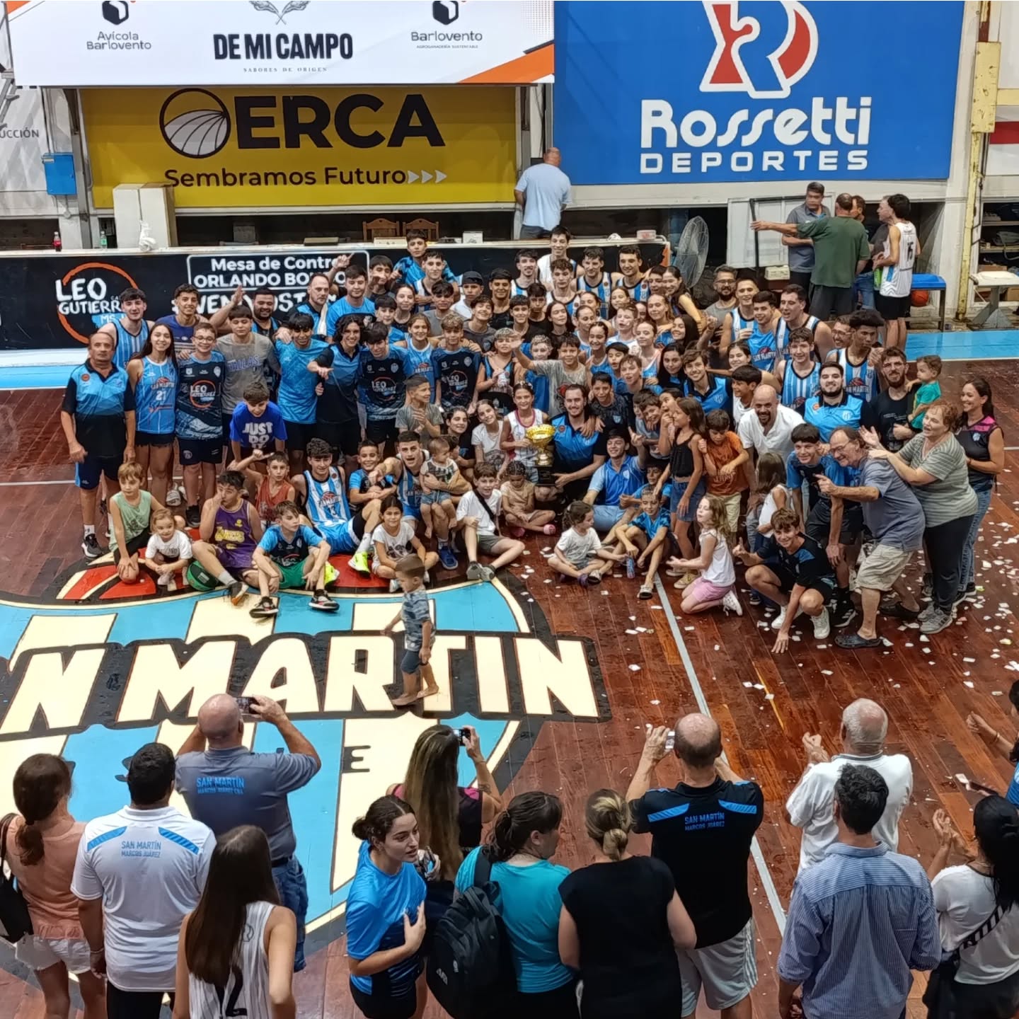 San Martín es el campeón de la Copa Ciudad Marcos Juárez de básquet 2025