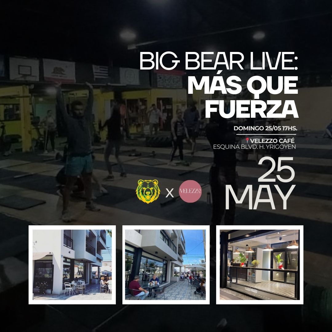 Exhibición Gratuita y al aire libre de CrossFit el 25 de Mayo en Marcos Juárez