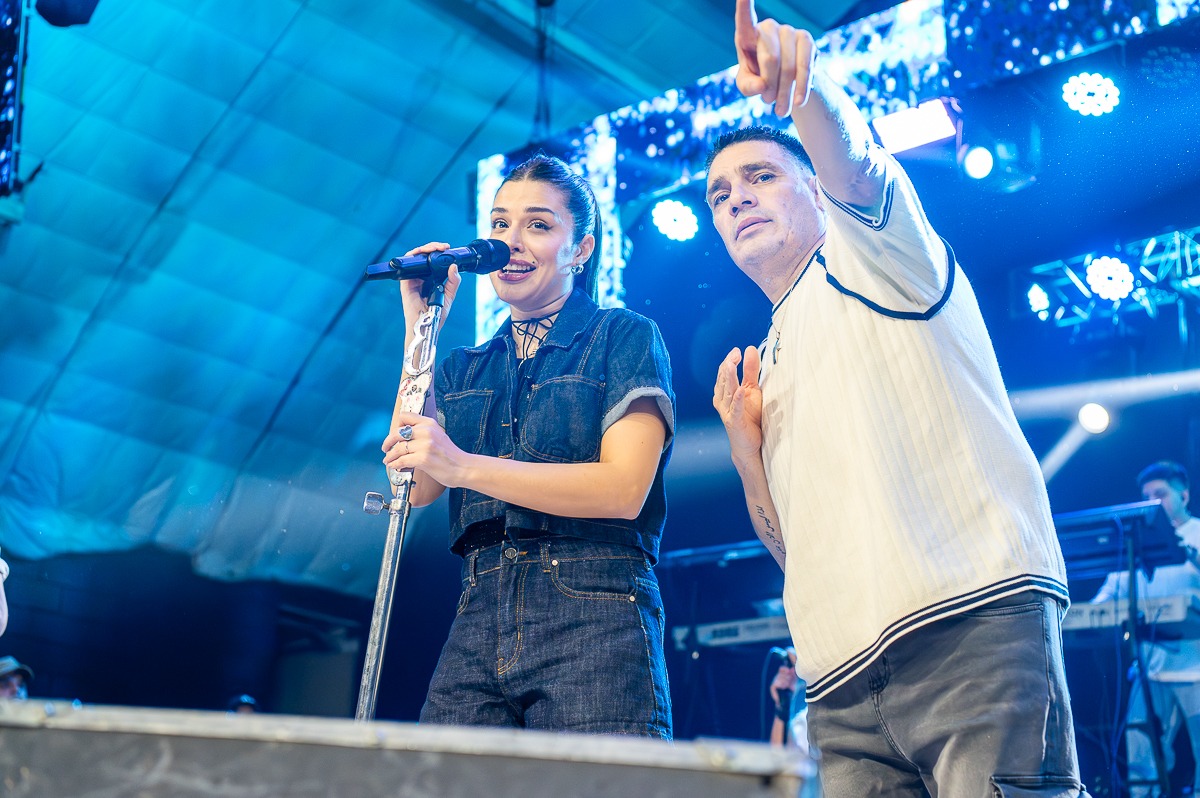 Euge Quevedo y La Banda de Carlitos cerraron la primera noche de la Fiesta Provincial del Corazón Productivo en La Cantera