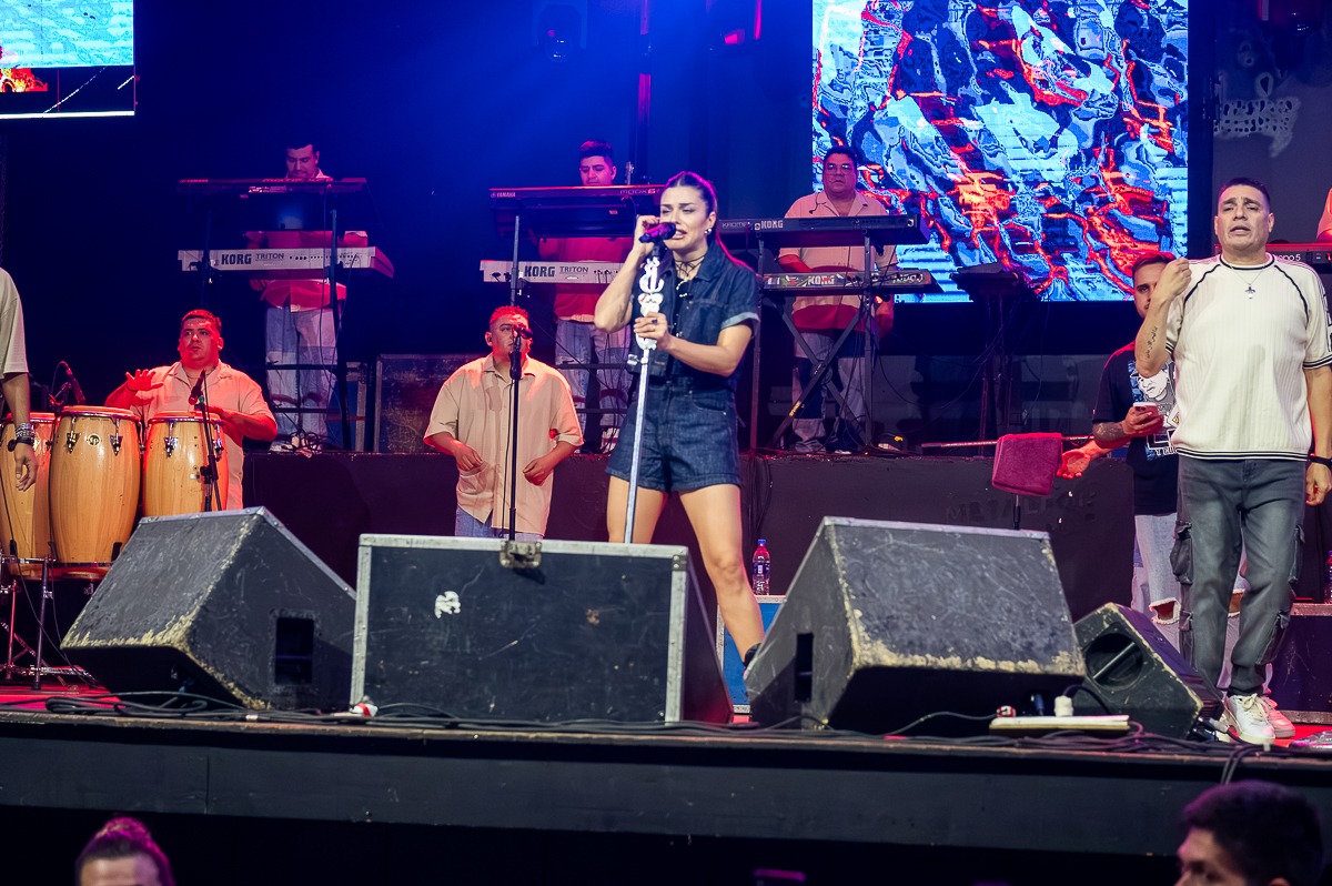 Euge Quevedo y La Banda de Carlitos cerraron la primera noche de la Fiesta Provincial del Corazón Productivo en La Cantera