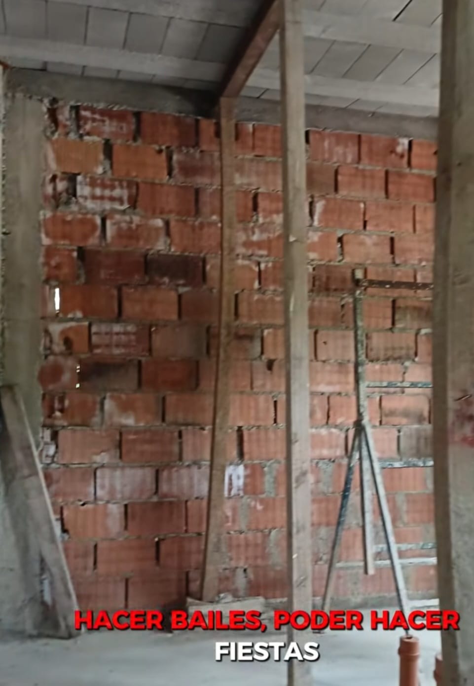 Avanza la construcción del nuevo quincho del Club Villa Argentina