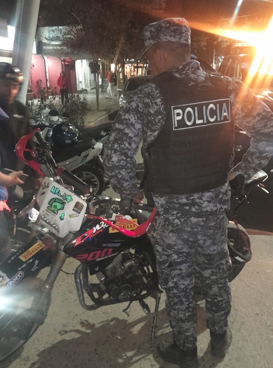 Nueve motocicletas secuestradas en operativos preventivos realizados en la región