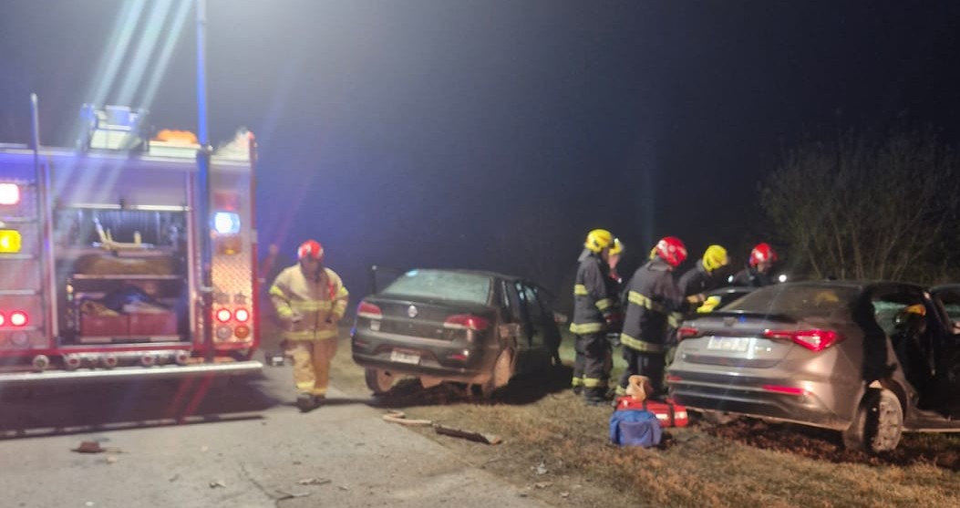 Choque múltiple sobre Ruta 9: Una víctima fatal y siete heridos, uno de ellos en estado grave
