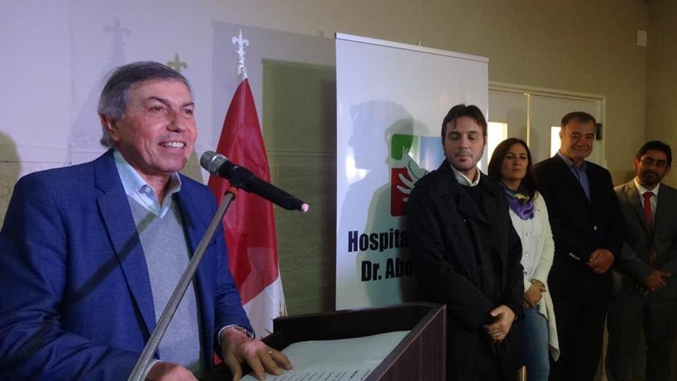 Inauguraron área Diagnóstico en el Hospital Abel Ayerza y nuevas camas en el Hogar Dulce Atardecer