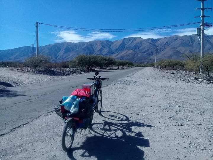 Marcosjuarense que recorrió en bicicleta  más de 1000 kilómetros hasta Icaño