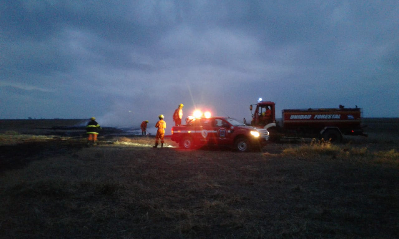 Leones: incendio rural a raíz de una quema controlada