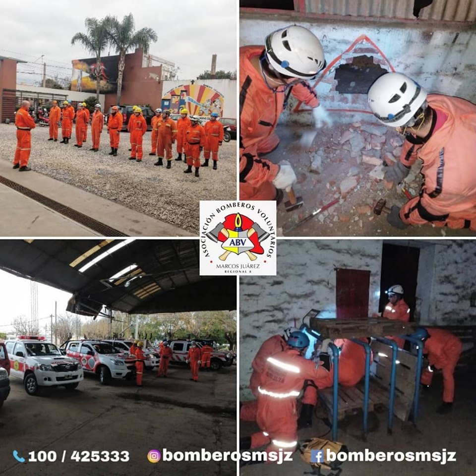 Capacitación en Marcos Juárez de voluntarios que participan de BREC 