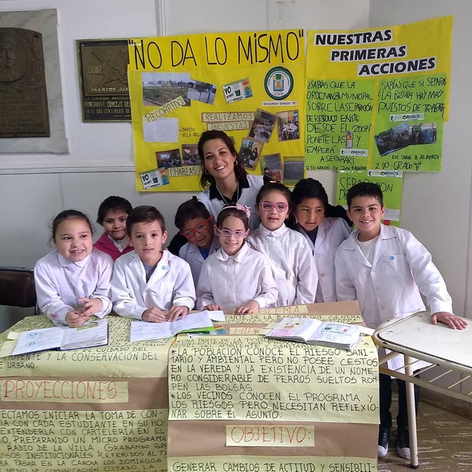 “Hablando de reciclaje”: concientización para alumnos de Marcos Juárez 
