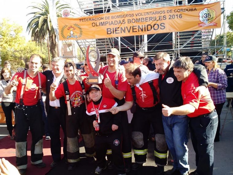 José María, el orgullo de los bomberos de Marcos Juárez