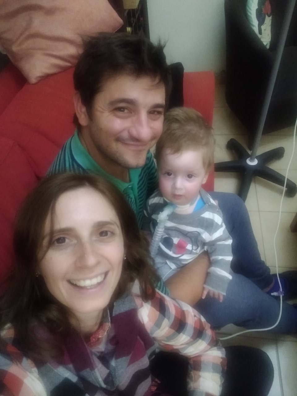 “Todos por Lolo”: necesita un tratamiento urgente antes de llegar a los dos años