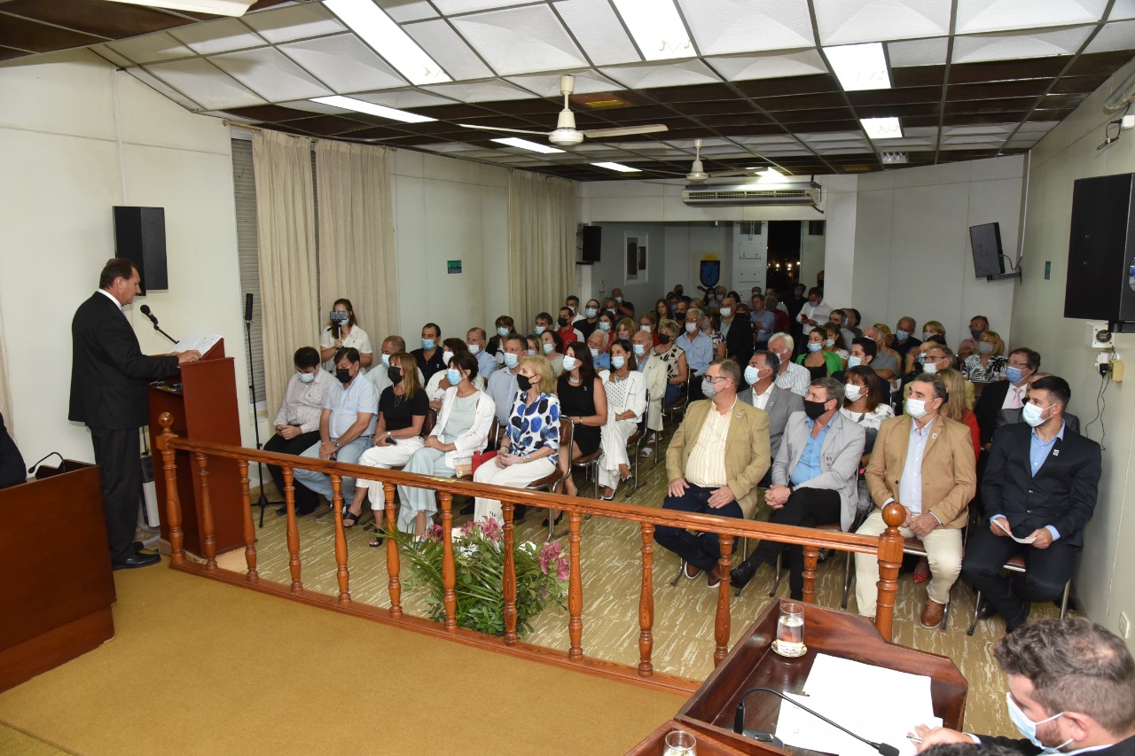 Repercusiones del discurso del intendente Dellarossa en la apertura de sesiones del Concejo