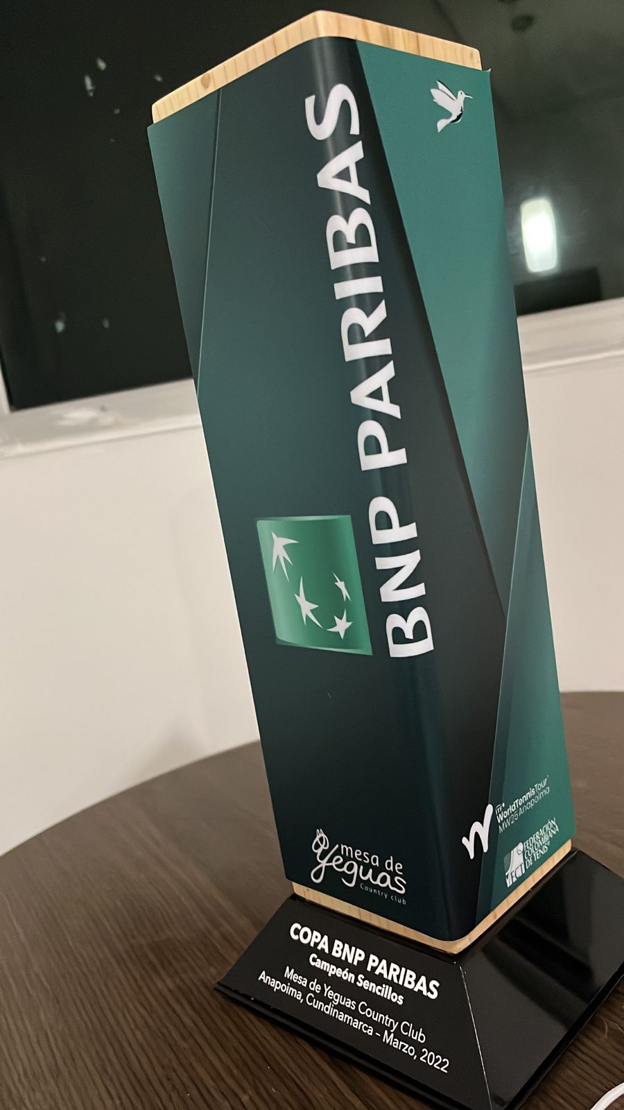 Alejo Lingua ganó Copa Bnp Paribas y ascendió 100 puestos en el ranking mundial
