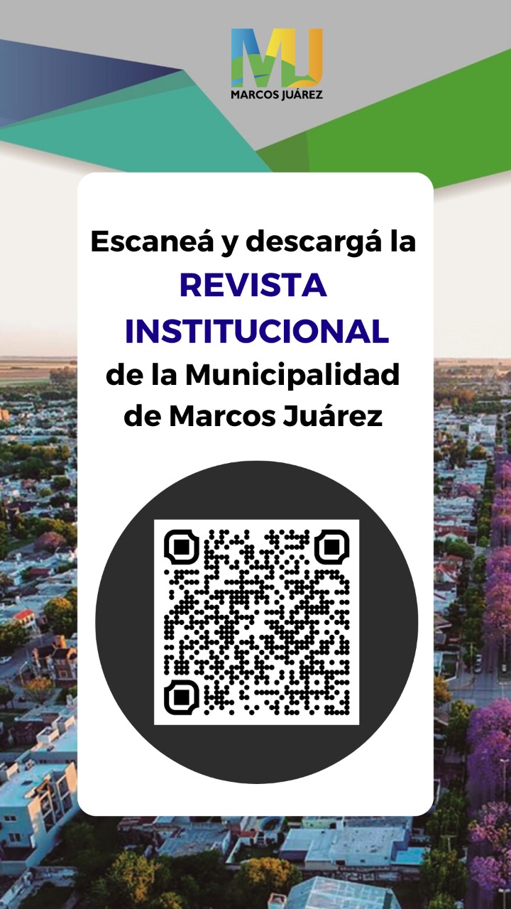 Municipalidad de Marcos Juárez lanza una revista digital 