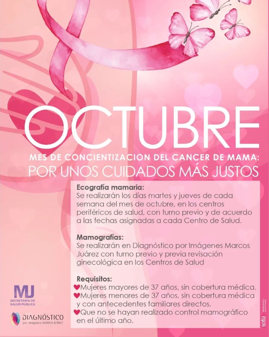 Mes de Concientización del cáncer de mama 