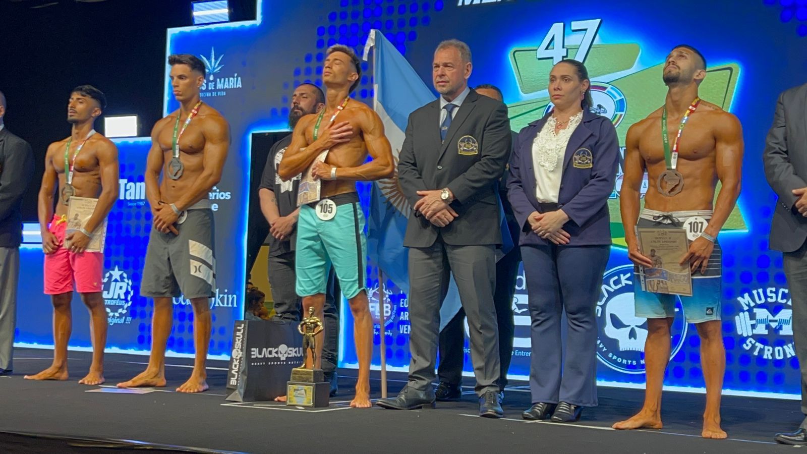 “Cuando uno entrena busca el bienestar, no sirve sufrir, hay que disfrutarlo”, dijo Tomás Amaya, campeón de fisicoculturismo 